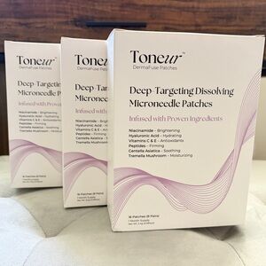 TONEUR DermaFuseDeep-Targeting Dissolving Microneedle Patches